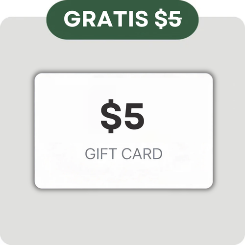 $5 Tarjeta de Regalo